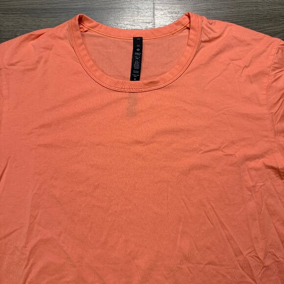 Lululemon Men's The Fundamental T-Shirt - Light Orange - Picture 3 of 7
